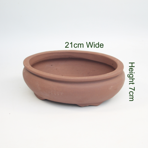 8 Inch Unglazed Bonsai Pot Number 6 available to buy online from All Things Bonsai Sheffield Yorkshire with free UK delivery