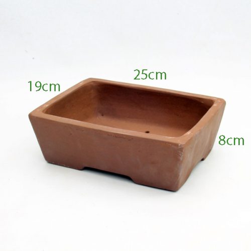 10 Inch Unglazed Bonsai Pot Number 6 available to buy from All Things Bonsai Sheffield Yorkshire with free UK delivery