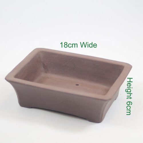 Bonsai tree unglazed pot available online from All Things Bonsai Sheffield Yorkshire