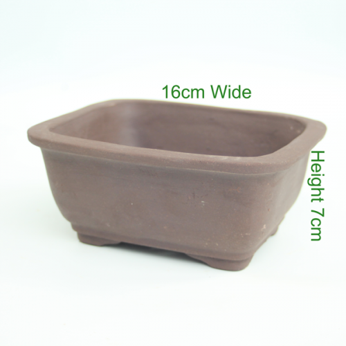 Unglazed Bonsai Tree Pot available to buy online from All Things Bonsai Sheffield Yorkshire with free UK delivery