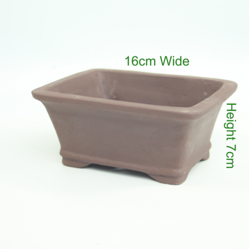 Unglazed Bonsai Tree Pot available to buy online from All Things Bonsai Sheffield Yorkshire with free UK delivery