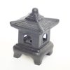 Ceramic Oriental Lantern Mini Black available on buy online from All Things Bonsai Sheffield Yorkshire with free UK delivery