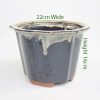 Cascade Bonsai Pot code I20 Large available to buy online from All Things Bonsai Sheffield Yorkshire with free UK delivery