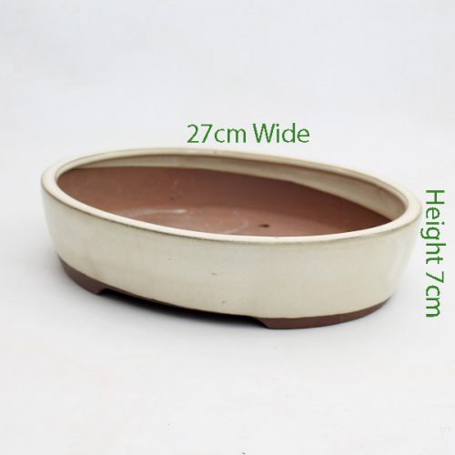 Glazed Bonsai Pot code 058 Small available to buy online from All Things Bonsai Sheffield Yorkshire with free UK delivery