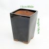 Cascade Bonsai Pot Black code S65 available to buy online from All Things Bonsai Sheffield Yorkshire with free UK delivery
