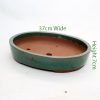 Glazed Bonsai Pot code 058 Large Green available to buy online from All Things Bonsai Sheffield Yorkshire with free UK delivery