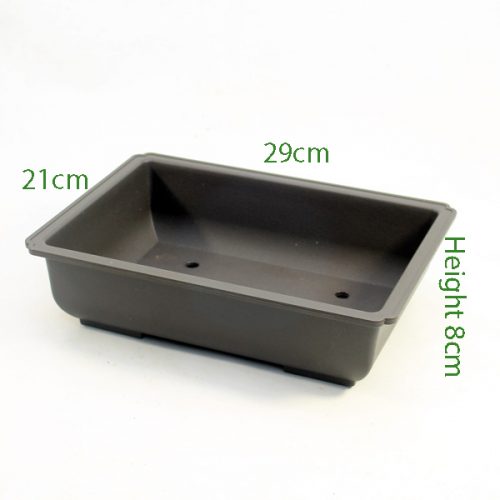 Plastic Bonsai Pot 29cm available to buy online from All Things Bonsai Sheffield Yorkshire with free UK delivery