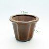 Cascade Bonsai Pot code I20 Small Bronze available to buy from All Things Bonsai Sheffield Yorkshire with free UK delivery