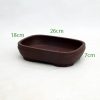 Unglazed Bonsai Pot code 87673 Large available to buy from All Things Bonsai Sheffield Yorkshire with free UK delivery