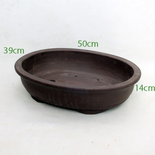 Unglazed Bonsai Pot code KH14 Large available to buy from All Things Bonsai Sheffield Yorkshire with free UK delivery