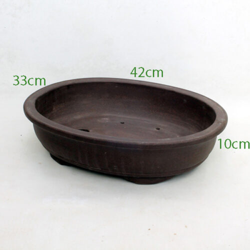 Unglazed Bonsai Pot code KH14 Medium available to buy from All Things Bonsai Sheffield Yorkshire with free UK delivery