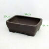 Unglazed Bonsai Pot code KH11 Medium available to buy from All Things Bonsai Sheffield Yorkshire with free UK delivery
