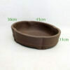 Unglazed Bonsai Pot code UK7 Small available to buy from All Things Bonsai Sheffield Yorkshire with free UK delivery