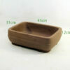 Unglazed Bonsai Pot code UK16 Large available to buy from All Things Bonsai Sheffield Yorkshire with free UK delivery