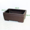Unglazed Bonsai Pot code KN59 available to buy online from All Things Bonsai Sheffield Yorkshire with free UK delivery
