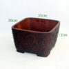 Cascade Bonsai Pot code EM18 available to buy online from All Things Bonsai Sheffield Yorkshire with free UK delivery