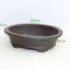 Unglazed Bonsai Pot code KH33 1 available to buy online from All Things Bonsai Sheffield Yorkshire with free UK delivery