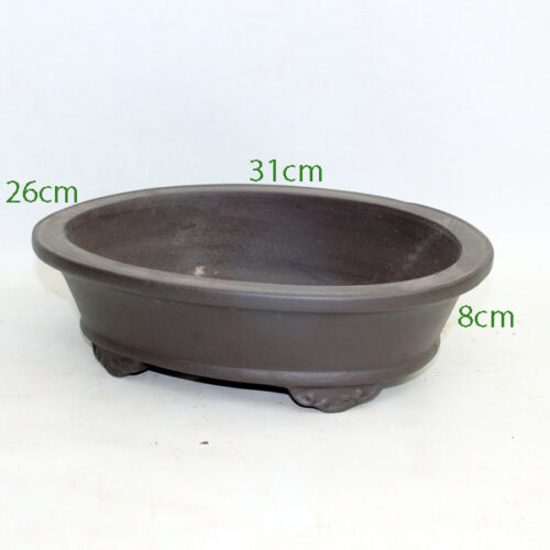 Unglazed Bonsai Pot code KH33 3 available to buy online from All Things Bonsai Sheffield Yorkshire with free UK delivery