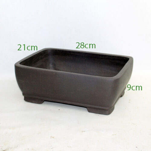 Unglazed Bonsai Pot code KH30 Small available to buy online from All Things Bonsai Sheffield Yorkshire with free UK delivery