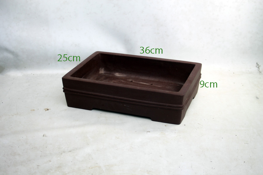 Unglazed Bonsai Pot code KN4 Large available to buy online from All Things Bonsai Sheffield Yorkshire with free UK delivery