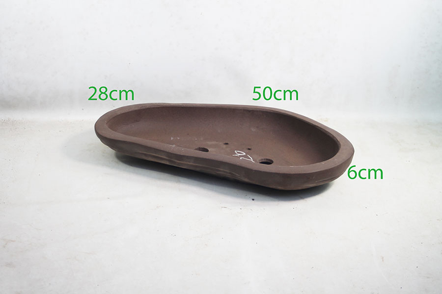 Unglazed Bonsai Pot code KH22B Medium