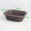 Unglazed Bonsai Pot code LU19