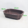 Unglazed Bonsai Pot code LU20B
